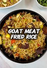 Chinese Fried Rice, Goatmeat 